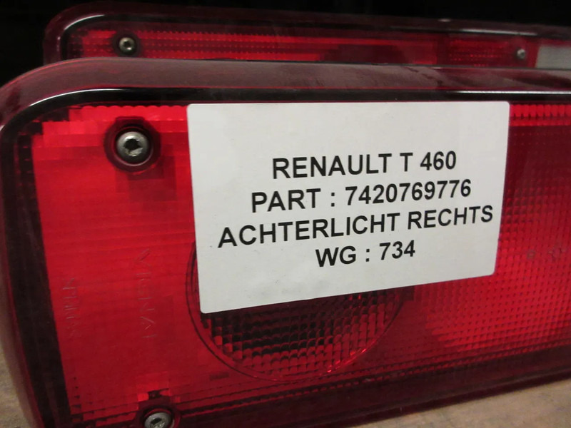 Coada lumini pentru Camion Renault 7420769776 ACHTERLAMP RENAULT T SERIE MODEL 2018 RECHTS: Foto 11