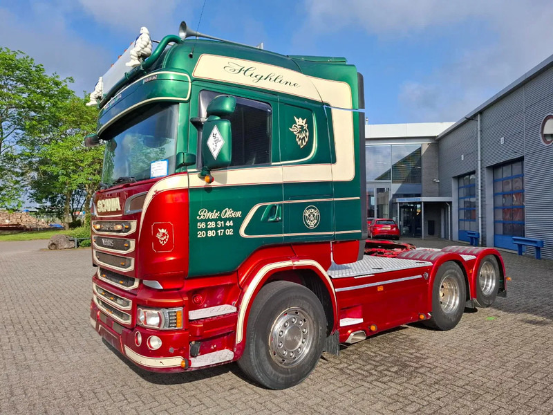 Scania R580 V8 / ONLY:478179KM / HYDRAULICS / LEATHER / AUTOMATIC / EURO-6 / 2016 - Cap tractor: Foto 1 Scania R580 V8 / ONLY:478179KM / HYDRAULICS / LEATHER / AUTOMATIC / EURO-6 / 2016 - Cap tractor: Foto 1