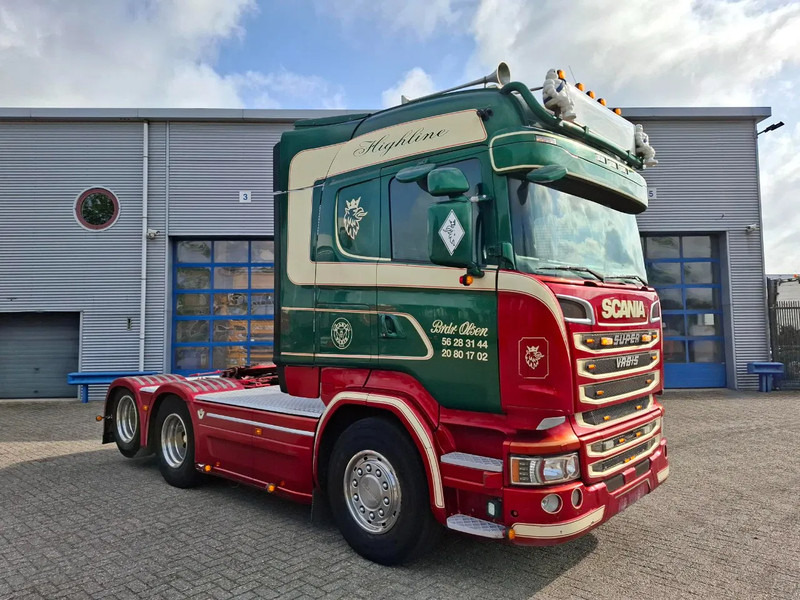 Scania R580 V8 / ONLY:478179KM / HYDRAULICS / LEATHER / AUTOMATIC / EURO-6 / 2016 - Cap tractor: Foto 2 Scania R580 V8 / ONLY:478179KM / HYDRAULICS / LEATHER / AUTOMATIC / EURO-6 / 2016 - Cap tractor: Foto 2