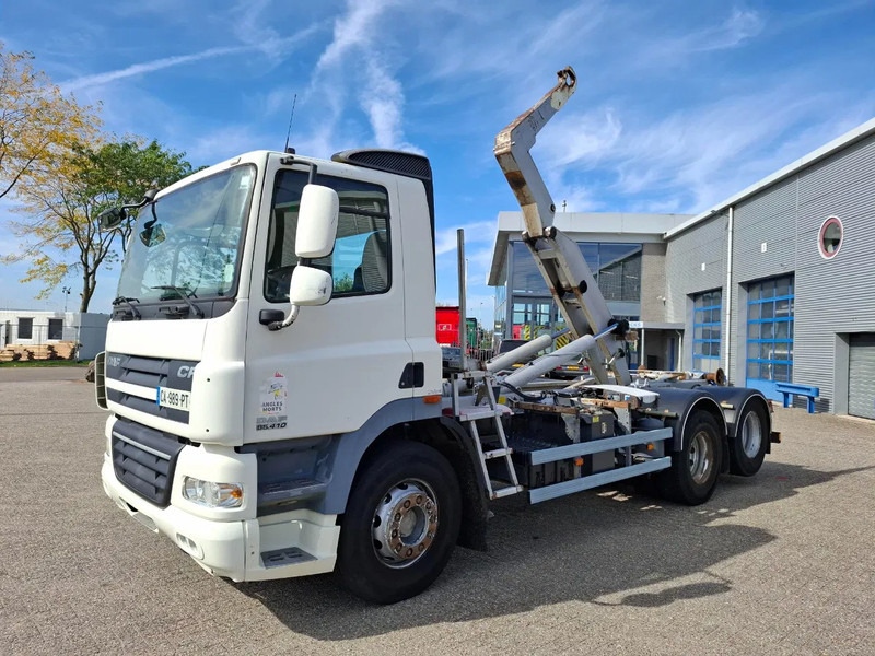 DAF CF85-410 / 6X2 / DEB / DALBY HOOK 15TON / AIRCO / ONLY:744381 KM / MANUAL / EURO-5 / 2012 - Camion cu cârlig: Foto 1 DAF CF85-410 / 6X2 / DEB / DALBY HOOK 15TON / AIRCO / ONLY:744381 KM / MANUAL / EURO-5 / 2012 - Camion cu cârlig: Foto 1