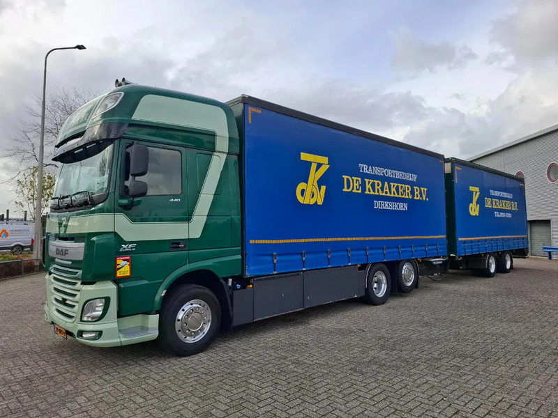 DAF XF106-440 / NL COMBI / TUV:21-10-2026 / ONLY:889634 KM / PARKCOOL / GEN2 V2 / PLATFORM 2 TON / NAVI / LWDS / EURO-6 / 2016 - Camion cu prelată: Foto 1 DAF XF106-440 / NL COMBI / TUV:21-10-2026 / ONLY:889634 KM / PARKCOOL / GEN2 V2 / PLATFORM 2 TON / NAVI / LWDS / EURO-6 / 2016 - Camion cu prelată: Foto 1