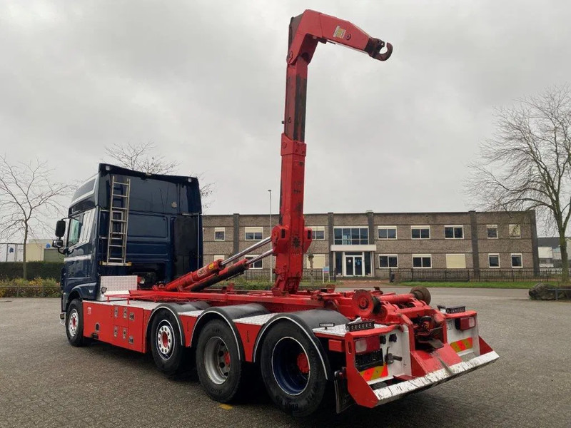 Camion cu cârlig DAF XF106-530 8X2 / AJK HOOKLIFT 25000KG / 9 TON FRONT AXLE / NAVI / ONLY:612482 KM / SSC / AUTOMATIC / EURO-6 / 2019: Foto 8