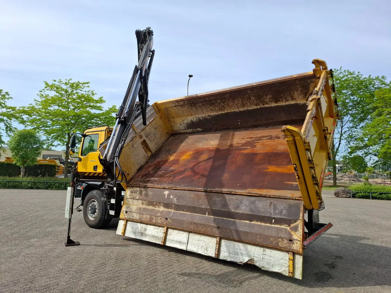 MAN TGM 18.250 / 4X4 / NL TRUCK / TUV:30-04-2026 / 118783 KM / HMF 1110 K2 / ROTATOR / GOOD TYRES / FULL-STEEL / DRUM BRAKES / MANUA - Camion basculantă, Camion cu macara: Foto 5 MAN TGM 18.250 / 4X4 / NL TRUCK / TUV:30-04-2026 / 118783 KM / HMF 1110 K2 / ROTATOR / GOOD TYRES / FULL-STEEL / DRUM BRAKES / MANUA - Camion basculantă, Camion cu macara: Foto 5
