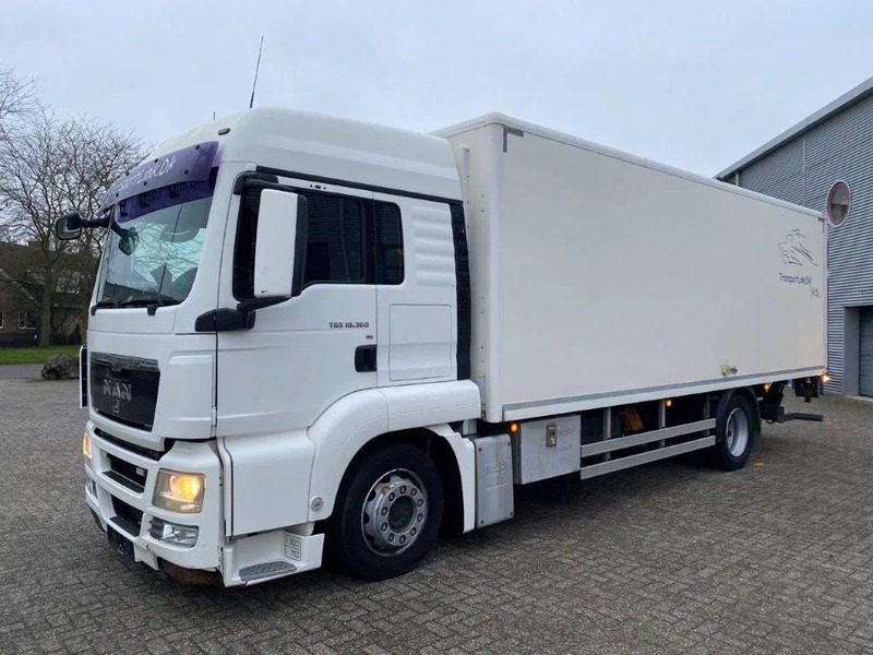 MAN TGS18.360 / HEATED BOX / FULL-AIR / PLATFORM / ONLY:392217 KM / MANUAL / EURO-4 / 2008 - Camion furgon: Foto 1 MAN TGS18.360 / HEATED BOX / FULL-AIR / PLATFORM / ONLY:392217 KM / MANUAL / EURO-4 / 2008 - Camion furgon: Foto 1