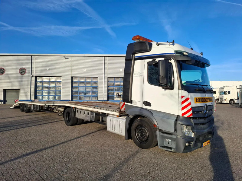 Mercedes-Benz Actros 1842 / NL TRUCK / CAR CARRIER COMBINATION / TUV: 11-12-2025 / 1XWINCH / FRANZ MERSCH / GALVANIZED / SMART TACHO / AUTOMAT - Camion transport auto: Foto 2 Mercedes-Benz Actros 1842 / NL TRUCK / CAR CARRIER COMBINATION / TUV: 11-12-2025 / 1XWINCH / FRANZ MERSCH / GALVANIZED / SMART TACHO / AUTOMAT - Camion transport auto: Foto 2