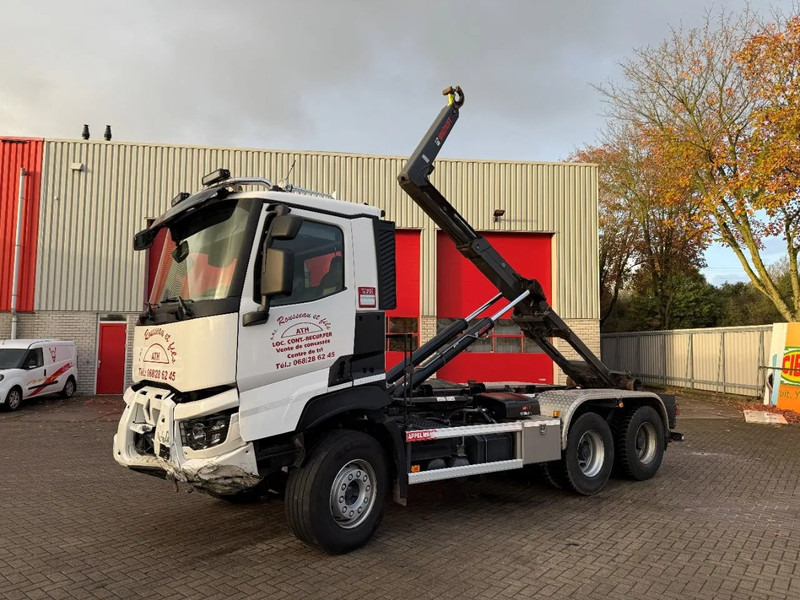Renault C480 / ENGINE RUNNING / 6X4 / HIAB 21TON HOOKLIFT / ONLY:146334 KM / AUTOMATIC / EURO-6 / 2020 - Camion cu cârlig: Foto 1 Renault C480 / ENGINE RUNNING / 6X4 / HIAB 21TON HOOKLIFT / ONLY:146334 KM / AUTOMATIC / EURO-6 / 2020 - Camion cu cârlig: Foto 1
