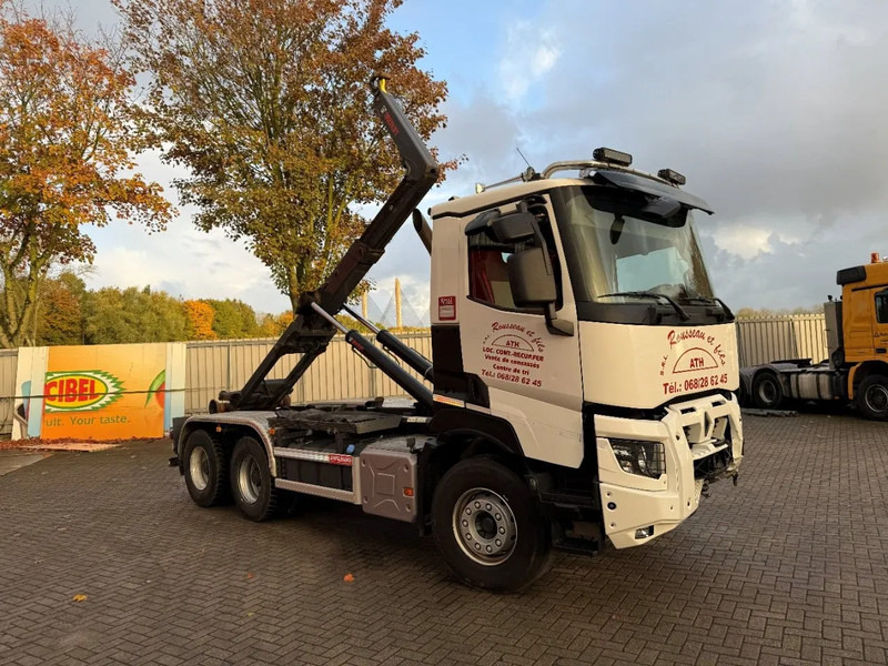 Renault C480 / ENGINE RUNNING / 6X4 / HIAB 21TON HOOKLIFT / ONLY:146334 KM / AUTOMATIC / EURO-6 / 2020 - Camion cu cârlig: Foto 3 Renault C480 / ENGINE RUNNING / 6X4 / HIAB 21TON HOOKLIFT / ONLY:146334 KM / AUTOMATIC / EURO-6 / 2020 - Camion cu cârlig: Foto 3
