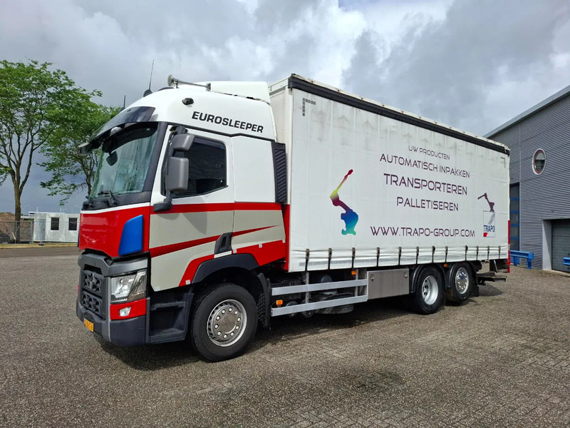 Renault T470 / CLEAN NL TRUCK / TUV:04-11-2025 / SLIDING ROOF / CURTAIN SAILS / SMART TACHO / ACC / LWDS / PLATFORM 2000KG / FRIDGE / AU - Camion furgon: Foto 1 Renault T470 / CLEAN NL TRUCK / TUV:04-11-2025 / SLIDING ROOF / CURTAIN SAILS / SMART TACHO / ACC / LWDS / PLATFORM 2000KG / FRIDGE / AU - Camion furgon: Foto 1