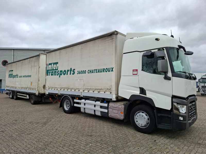 Renault T480 COMFORT / DOUBLE TANK / TIR LINE / TUV:30-03-2026 / THROUGH LOADING SYSTEM / LWDS / AUTOMATIC / EURO-6 / 2017 - Camion cu prelată: Foto 2 Renault T480 COMFORT / DOUBLE TANK / TIR LINE / TUV:30-03-2026 / THROUGH LOADING SYSTEM / LWDS / AUTOMATIC / EURO-6 / 2017 - Camion cu prelată: Foto 2