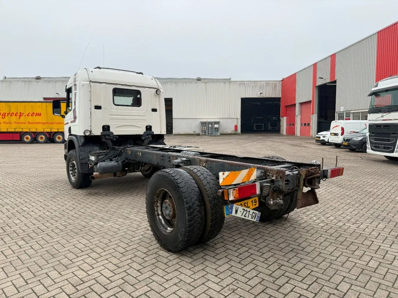 Scania 124-420 / ENGINE RUNNING / RETARDER / BIG AXLE / FULL-STEEL / ONLY: 540918 KM / OLD TACHO / AIRCO / MANUAL / EURO-3 / 2002 - Camion şasiu: Foto 3 Scania 124-420 / ENGINE RUNNING / RETARDER / BIG AXLE / FULL-STEEL / ONLY: 540918 KM / OLD TACHO / AIRCO / MANUAL / EURO-3 / 2002 - Camion şasiu: Foto 3