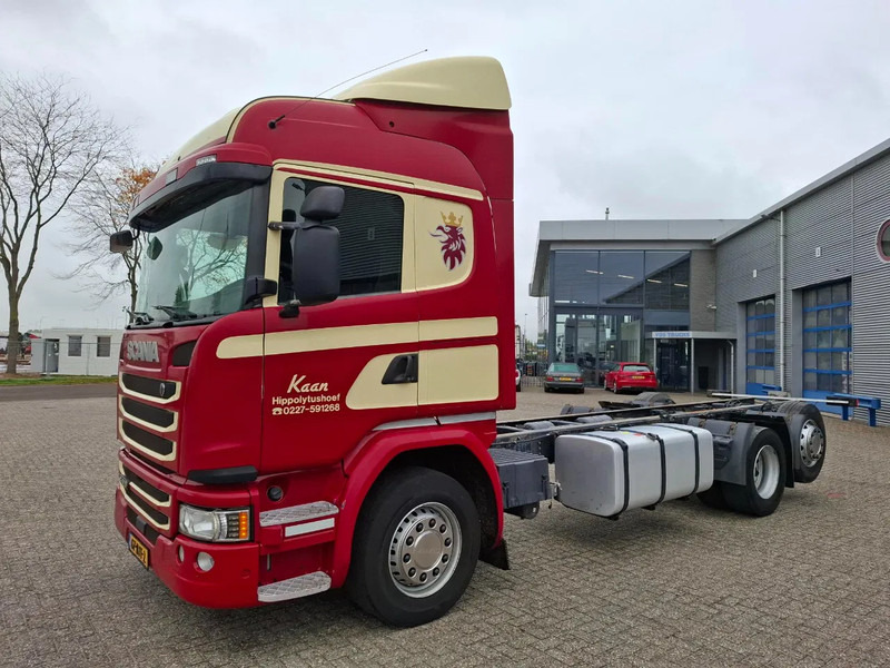 Scania G410 / NL TRUCK / LIFT+LENKACHSE / FULL-AIR / LWDS / AIRCO / AUTOMATIC / EURO-6 / 2017 - Camion şasiu: Foto 1 Scania G410 / NL TRUCK / LIFT+LENKACHSE / FULL-AIR / LWDS / AIRCO / AUTOMATIC / EURO-6 / 2017 - Camion şasiu: Foto 1