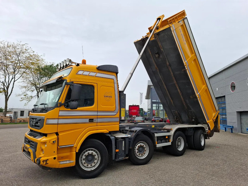 Volvo FM13-420 / 8X4 / BIG AXLE / 18.5M³ / AJK 21040 KG TIPPER / SNIP / 695133 KM / VEB / NL TRUCK / TUV:07-11-2025 / AIRCO / AUTOMATI - Camion basculantă: Foto 1 Volvo FM13-420 / 8X4 / BIG AXLE / 18.5M³ / AJK 21040 KG TIPPER / SNIP / 695133 KM / VEB / NL TRUCK / TUV:07-11-2025 / AIRCO / AUTOMATI - Camion basculantă: Foto 1