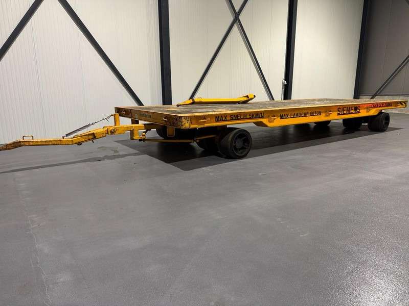 Buiscar Industrial Drawbar Trailer 60 Tons 4-8 - Remorcă platformă: Foto 1 Buiscar Industrial Drawbar Trailer 60 Tons 4-8 - Remorcă platformă: Foto 1