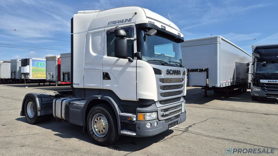SCANIA R450 N320 HIGH LINE EURO 6 - Cap tractor: Foto 1 SCANIA R450 N320 HIGH LINE EURO 6 - Cap tractor: Foto 1