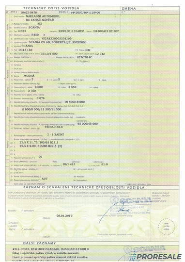 Cap tractor SCANIA R450 N323 NGS TOP LINE EURO 6: Foto 11