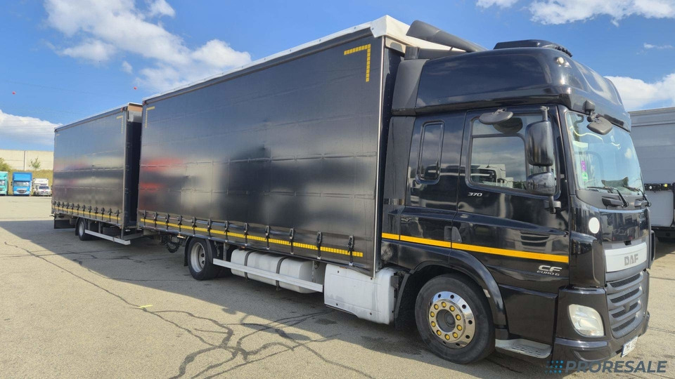 DAF CF 370 FA EURO 6 velkoobjemová souprava - prodejné jen s přívěsem GNIOTPOL P0478Z - cena je za celou soupravu - Camion cu prelată: Foto 1 DAF CF 370 FA EURO 6 velkoobjemová souprava - prodejné jen s přívěsem GNIOTPOL P0478Z - cena je za celou soupravu - Camion cu prelată: Foto 1