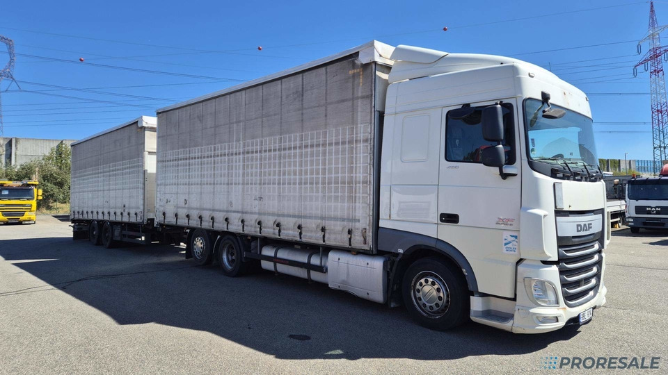 DAF XF 410 FAR SC EURO 6 - velkoobjemová souprava - prodejné jen s přívěsem SCHWARZMÜLLER TPA 2/E - cena je za celou soupravu - Camion cu prelată: Foto 1 DAF XF 410 FAR SC EURO 6 - velkoobjemová souprava - prodejné jen s přívěsem SCHWARZMÜLLER TPA 2/E - cena je za celou soupravu - Camion cu prelată: Foto 1