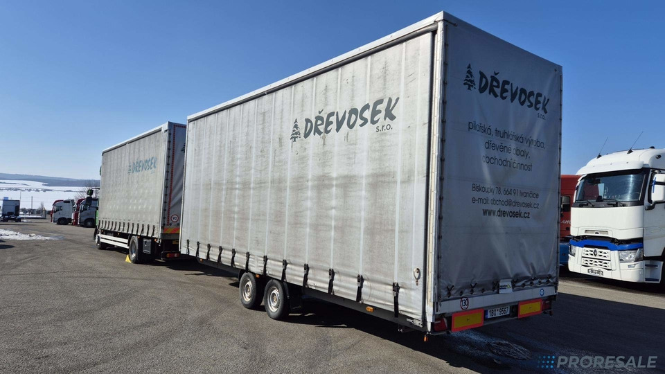 RENAULT MIDLUM 250.14 MDA3C valník s plachtou - prodejné jen s přívěsem AGADOS P0457 - cena je za celou soupravu - Camion cu prelată: Foto 3 RENAULT MIDLUM 250.14 MDA3C valník s plachtou - prodejné jen s přívěsem AGADOS P0457 - cena je za celou soupravu - Camion cu prelată: Foto 3