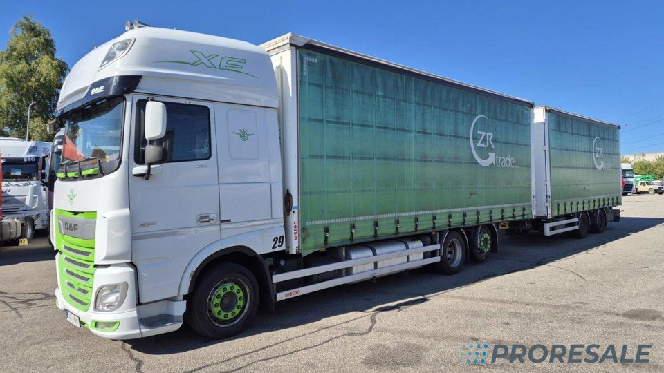 WECON PC-CP-T0111 - velkobjemová souprava - prodejné jen s vozidlem DAF D1882K - cena je za celou soupravu - Camion cu prelată: Foto 2 WECON PC-CP-T0111 - velkobjemová souprava - prodejné jen s vozidlem DAF D1882K - cena je za celou soupravu - Camion cu prelată: Foto 2