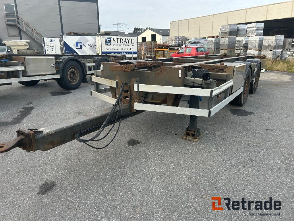 2014 Container henger F.A.G EU-Godkjent - Remorcă transport containere/ Swap body: Foto 1 2014 Container henger F.A.G EU-Godkjent - Remorcă transport containere/ Swap body: Foto 1