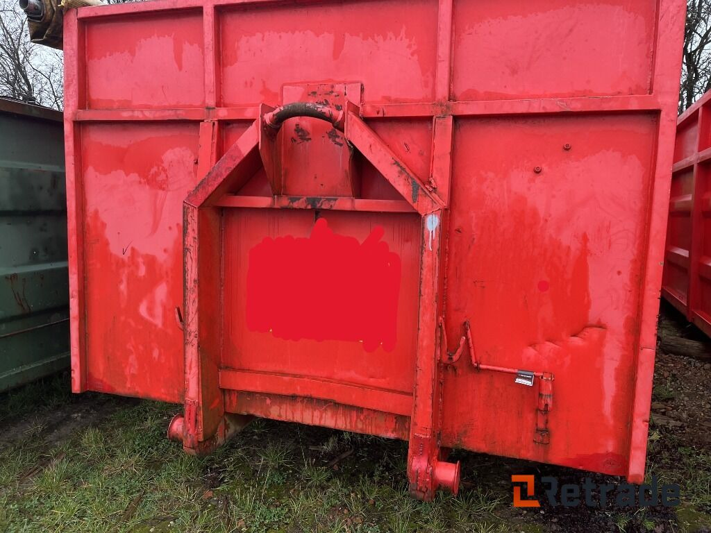 Container Container Høje sider Rød - Echipamente de constructii: Foto 2 Container Container Høje sider Rød - Echipamente de constructii: Foto 2