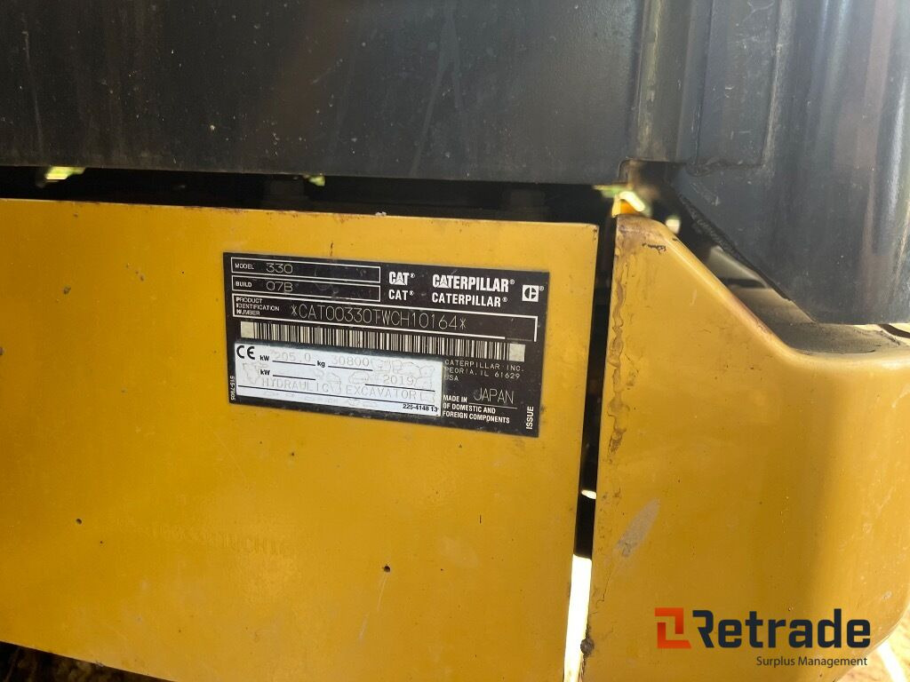 Excavator pe şenile Gravemaskine CAT 330 NG Gravemaskine: Foto 17 Excavator pe şenile Gravemaskine CAT 330 NG Gravemaskine: Foto 17