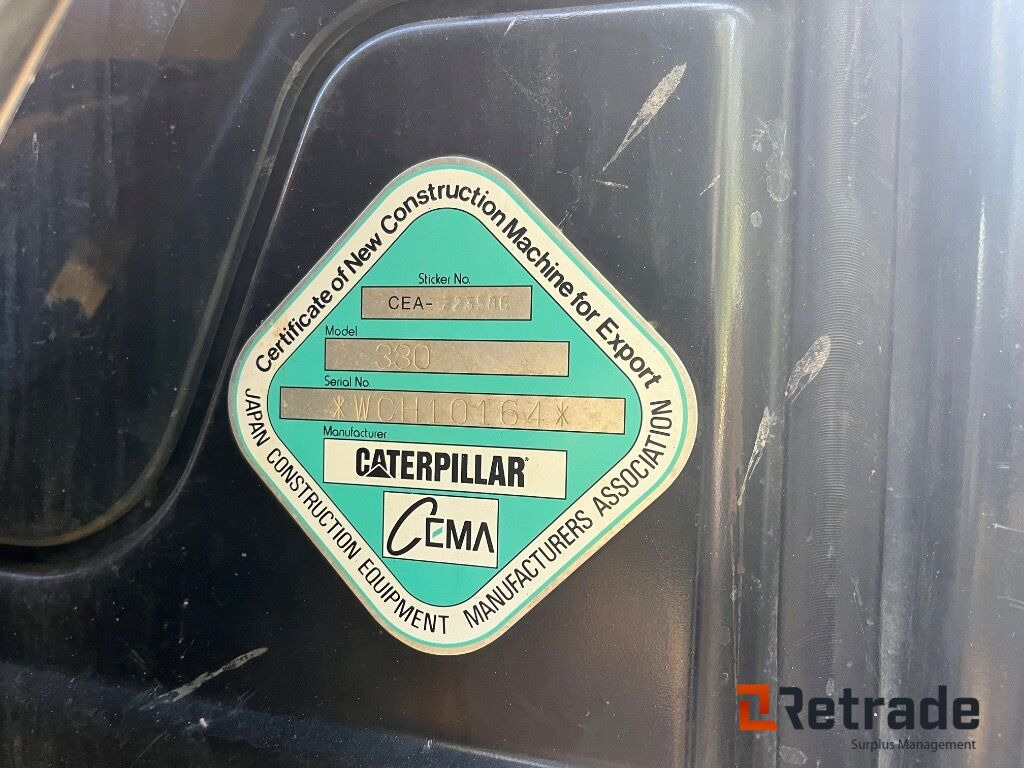 Excavator pe şenile Gravemaskine CAT 330 NG Gravemaskine: Foto 18 Excavator pe şenile Gravemaskine CAT 330 NG Gravemaskine: Foto 18