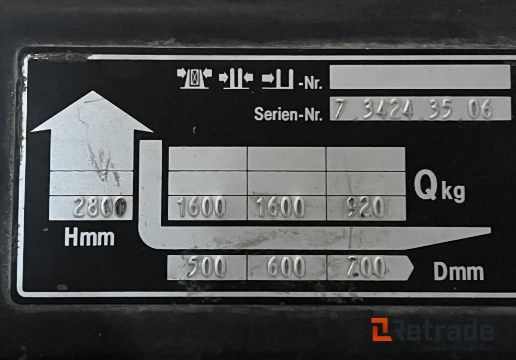 Jungheinrich pallestabler / Jungheinrich pallet stacker - Transpalet la mare înălţime: Foto 3 Jungheinrich pallestabler / Jungheinrich pallet stacker - Transpalet la mare înălţime: Foto 3