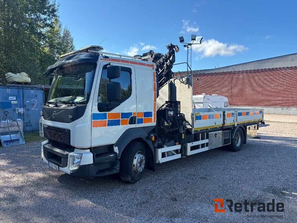 Kranbil Volvo FL 42 R Hiab 099 E-5 HIPRO - Camion platformă, Camion cu macara: Foto 1 Kranbil Volvo FL 42 R Hiab 099 E-5 HIPRO - Camion platformă, Camion cu macara: Foto 1