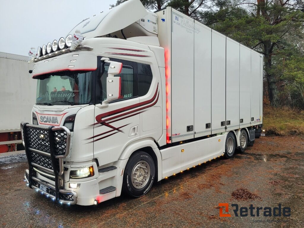 Kylbil Skåpbil med öppningsbar sida SCANIA NextGen R450 6x2*4 -2019 - Camion frigider: Foto 1 Kylbil Skåpbil med öppningsbar sida SCANIA NextGen R450 6x2*4 -2019 - Camion frigider: Foto 1