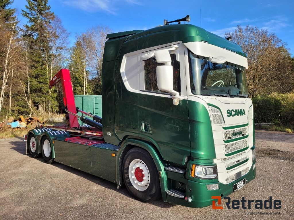 Lastväxlare SCANIA R580 V8 Next Gen LB6X2*4 Euro 6 - Camion cu cârlig, Camion cu macara: Foto 2 Lastväxlare SCANIA R580 V8 Next Gen LB6X2*4 Euro 6 - Camion cu cârlig, Camion cu macara: Foto 2