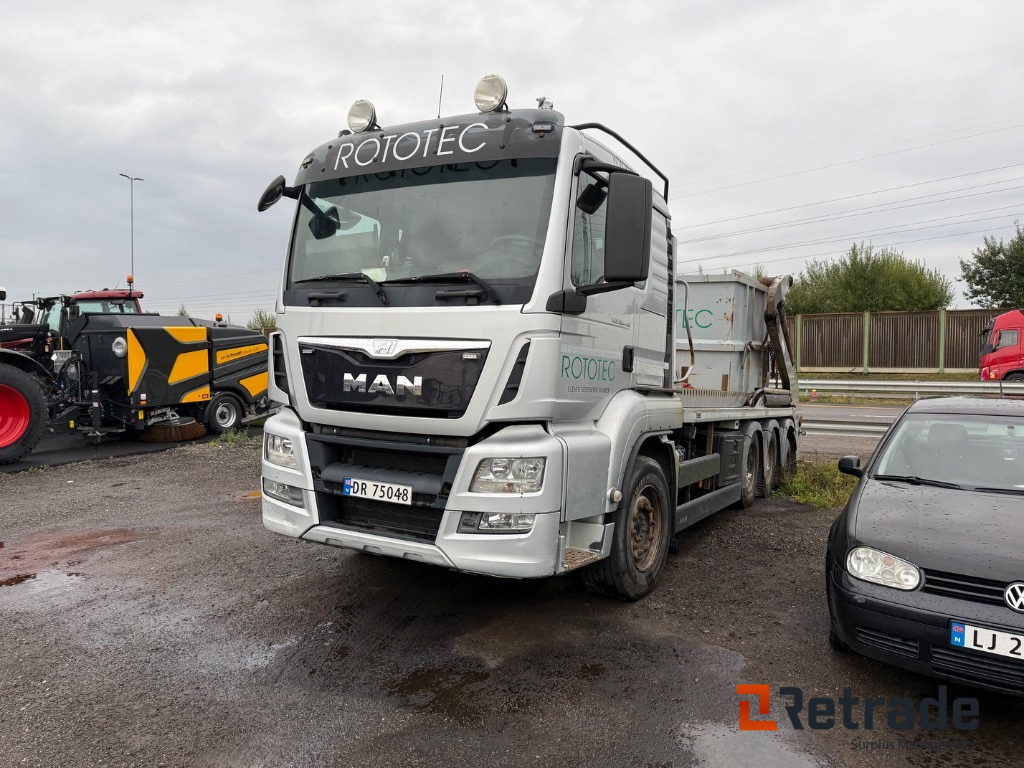 Liftdumper MAN TGS 35.440 4 akslet EU Godkjent - Camion container de gunoi: Foto 1 Liftdumper MAN TGS 35.440 4 akslet EU Godkjent - Camion container de gunoi: Foto 1