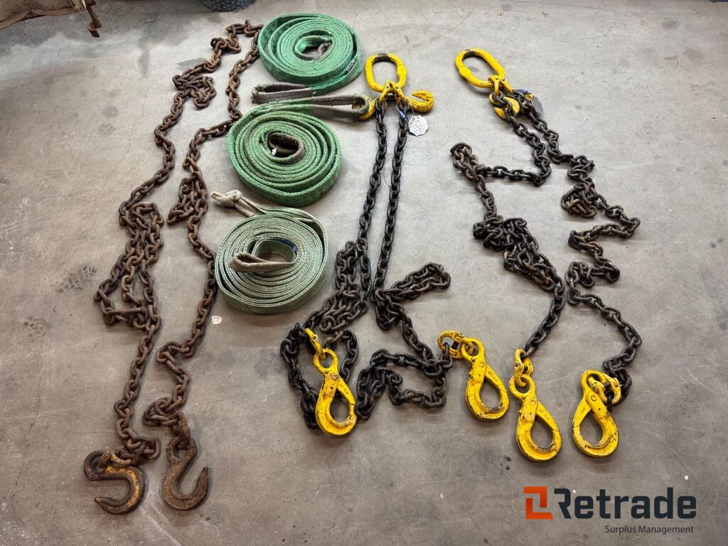 Lyft Kätting för till exempel kranbil paket med 6 objekt - Echipament pentru depozit: Foto 1 Lyft Kätting för till exempel kranbil paket med 6 objekt - Echipament pentru depozit: Foto 1