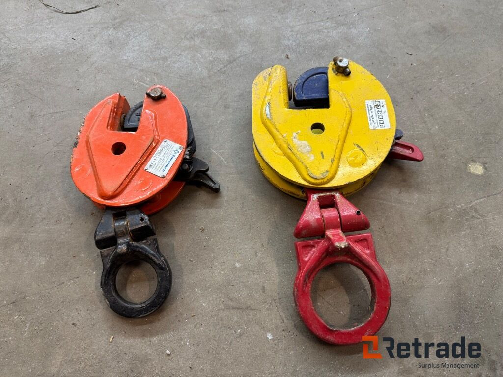 Plåtlyfthandskar för kranbil - Echipament pentru depozit: Foto 1 Plåtlyfthandskar för kranbil - Echipament pentru depozit: Foto 1