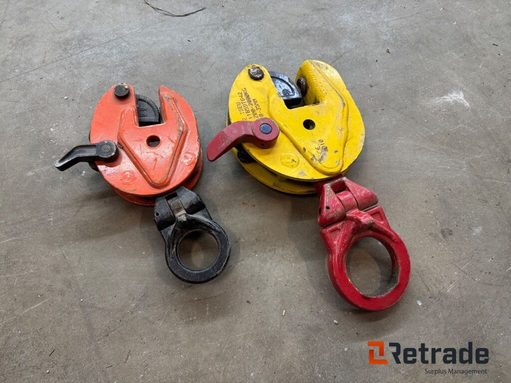 Plåtlyfthandskar för kranbil - Echipament pentru depozit: Foto 2 Plåtlyfthandskar för kranbil - Echipament pentru depozit: Foto 2