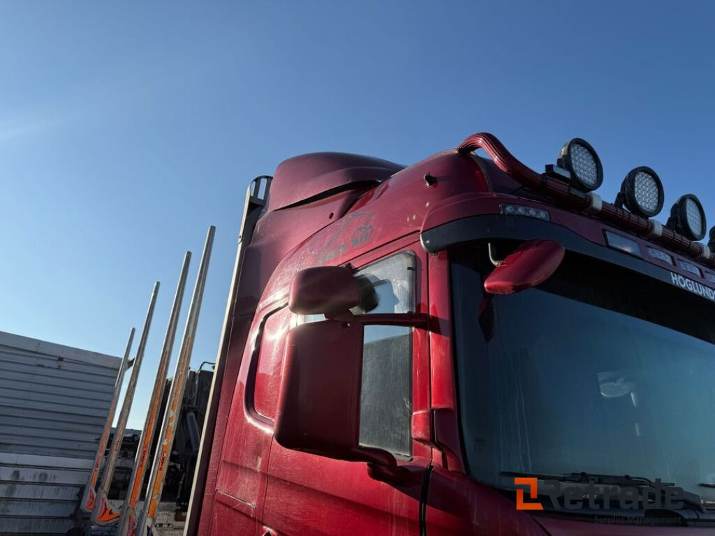 Camion forestier Scania R580 LB 6x4 Timmer bil/ Timber Truck: Foto 11