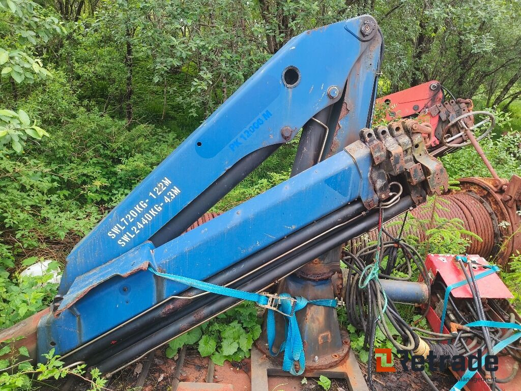 Stykkgods kran, Palfinger PK 12000MC - Macara montată: Foto 1 Stykkgods kran, Palfinger PK 12000MC - Macara montată: Foto 1