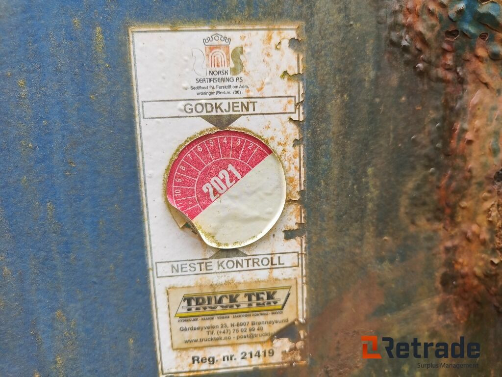 Stykkgods kran, Palfinger PK 12000MC - Macara montată: Foto 4 Stykkgods kran, Palfinger PK 12000MC - Macara montată: Foto 4