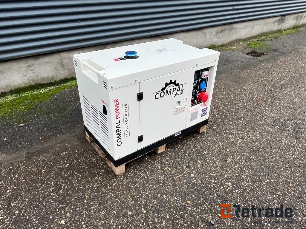 Generator COMPAL POWER VG - R 110 - 10 KW Diesel Generator 10 KW - Utilaje constructii: Foto 1 Generator COMPAL POWER VG - R 110 - 10 KW Diesel Generator 10 KW - Utilaje constructii: Foto 1