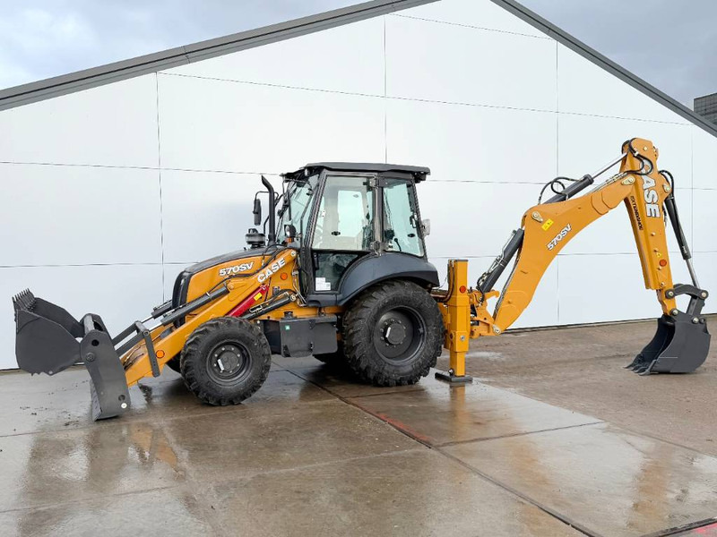 Case 570SV 4WD - 4/1 Bucket / Telescopic Boom / AC - Buldoexcavator: Foto 1 Case 570SV 4WD - 4/1 Bucket / Telescopic Boom / AC - Buldoexcavator: Foto 1