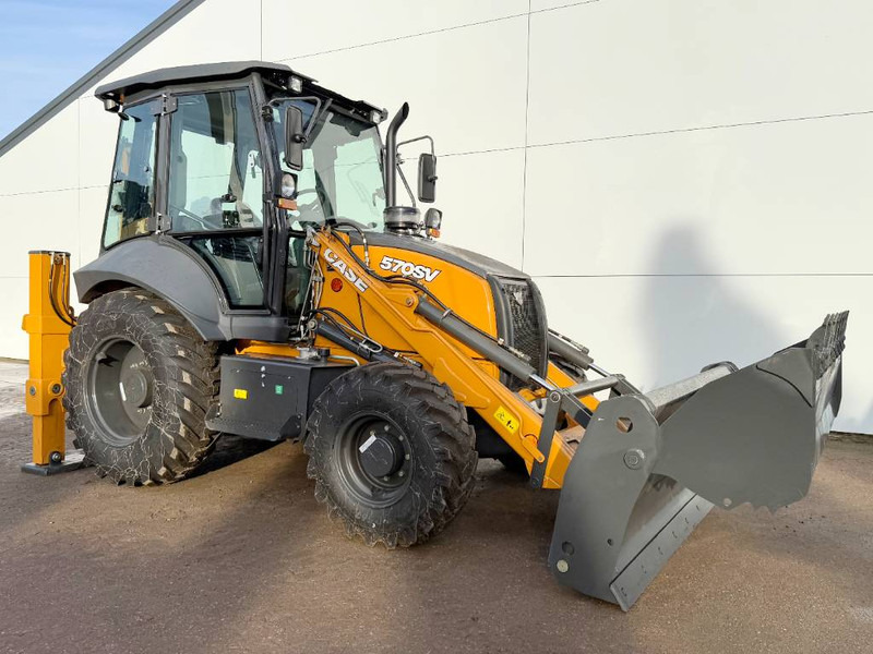 Case 570SV 4WD - 4/1 Bucket / Telescopic Boom / AC - Buldoexcavator: Foto 4 Case 570SV 4WD - 4/1 Bucket / Telescopic Boom / AC - Buldoexcavator: Foto 4