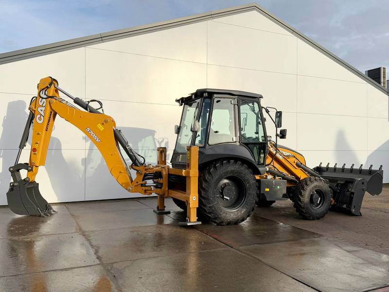 Case 570SV 4WD - 4/1 Bucket / Telescopic Boom / AC - Buldoexcavator: Foto 3 Case 570SV 4WD - 4/1 Bucket / Telescopic Boom / AC - Buldoexcavator: Foto 3