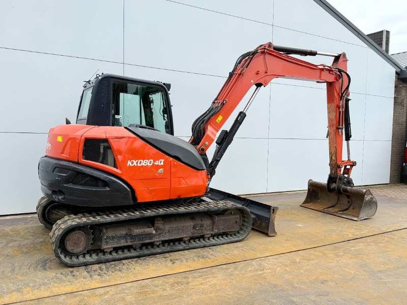 Kubota KX080-4a - 2 Units Available! Hammer Lines / Airco - Mini excavator: Foto 5 Kubota KX080-4a - 2 Units Available! Hammer Lines / Airco - Mini excavator: Foto 5