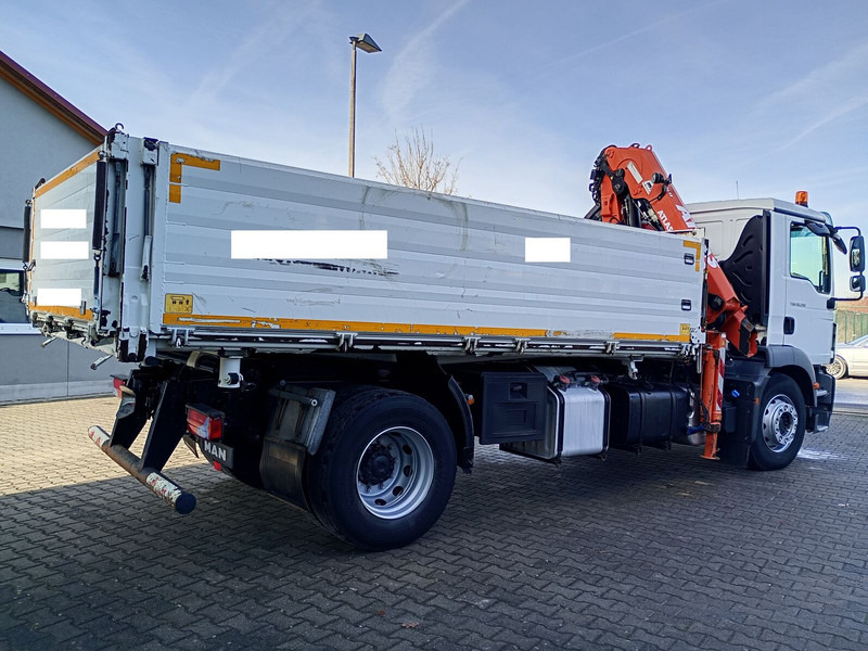 Camion basculantă, Camion cu macara MAN TGM 18.290 4x2 Kipper m. Atlas 126.3E-A3 10,6 m: Foto 9