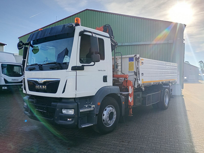 MAN TGM 18.290 4x2 Kipper m. Atlas 126.3E-A3 10,6 m - Camion basculantă, Camion cu macara: Foto 4 MAN TGM 18.290 4x2 Kipper m. Atlas 126.3E-A3 10,6 m - Camion basculantă, Camion cu macara: Foto 4