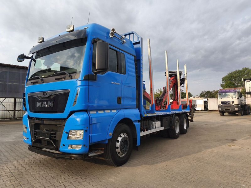 MAN TGX 26.500 Holz-LKW Euro6 6x4 Holztransporter m Palfinger (16) - Camion forestier, Camion cu macara: Foto 1 MAN TGX 26.500 Holz-LKW Euro6 6x4 Holztransporter m Palfinger (16) - Camion forestier, Camion cu macara: Foto 1
