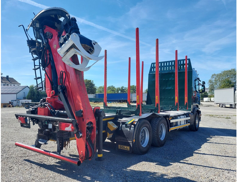 Scania R490 6x4 Euro 6 Kurzholz Palfinger AHK (2) - Camion forestier, Camion cu macara: Foto 2 Scania R490 6x4 Euro 6 Kurzholz Palfinger AHK (2) - Camion forestier, Camion cu macara: Foto 2