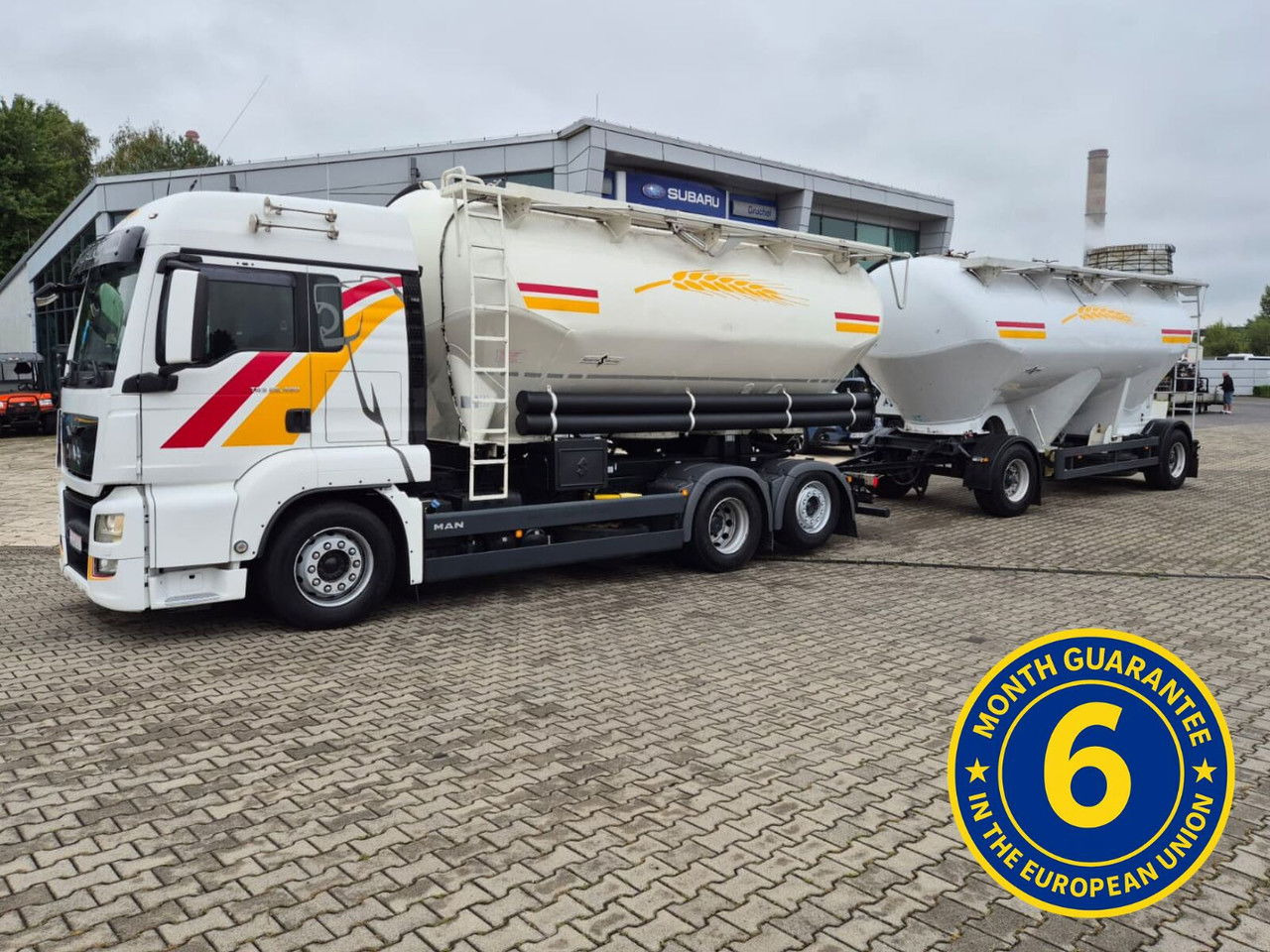 MAN TGS 26.480 Spritzer / 1 Owner /for transporting bulk materials - Camion: Foto 1 MAN TGS 26.480 Spritzer / 1 Owner /for transporting bulk materials - Camion: Foto 1