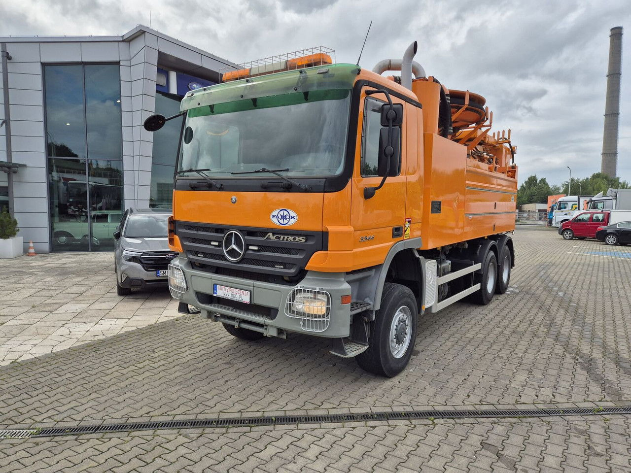 Mercedes-Benz Actros 3344 /6X6 / Wiedemann / Works Great / NO Rust / capt8m3+ - Maşină pentru vidanjări: Foto 2 Mercedes-Benz Actros 3344 /6X6 / Wiedemann / Works Great / NO Rust / capt8m3+ - Maşină pentru vidanjări: Foto 2