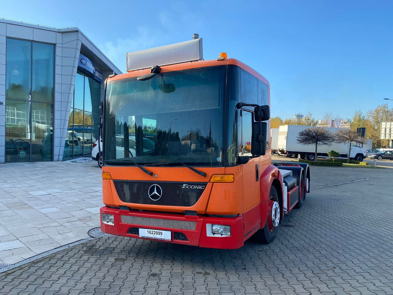 Mercedes-Benz Eqonic 2628 - 1 Owner - Euro6 - LOW KM - Camion şasiu: Foto 1 Mercedes-Benz Eqonic 2628 - 1 Owner - Euro6 - LOW KM - Camion şasiu: Foto 1